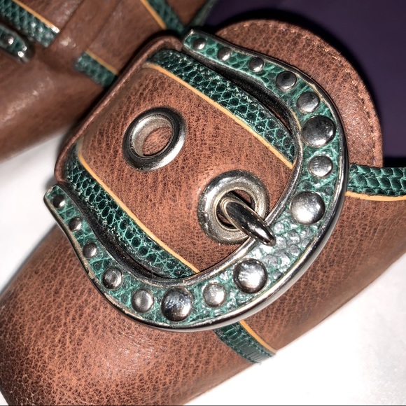 🥿 Prada Calzature Donna Square-toed Kitten Heel - Picture 5 of 6